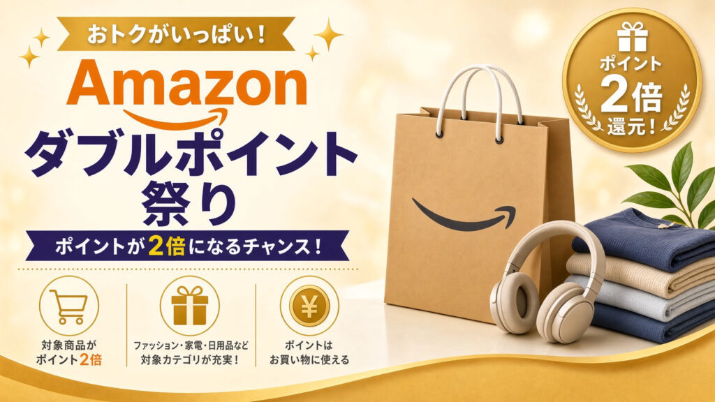 Amazonダブルポイント祭り