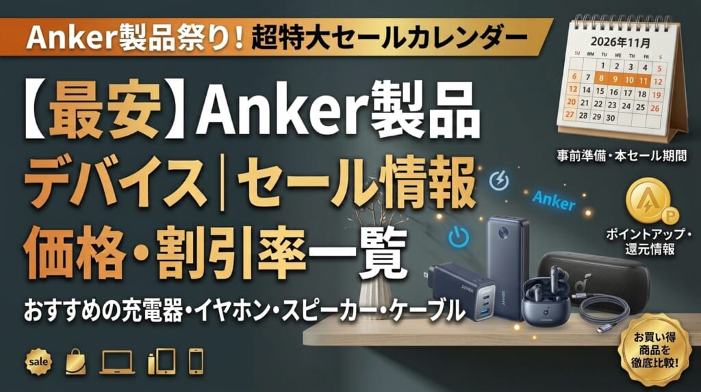 Ankerセール製品