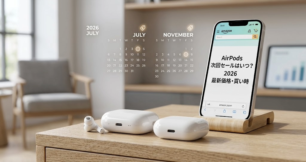 AirPods一番安くなるのは