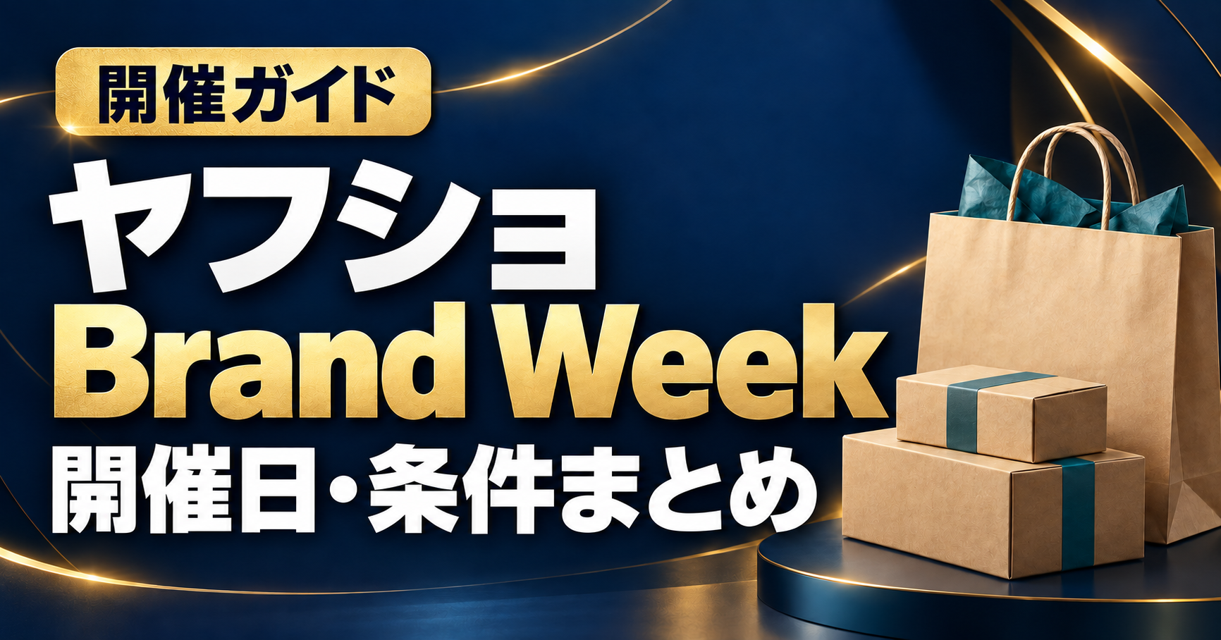 ヤフショ Brand weekの開催日・条件まとめ